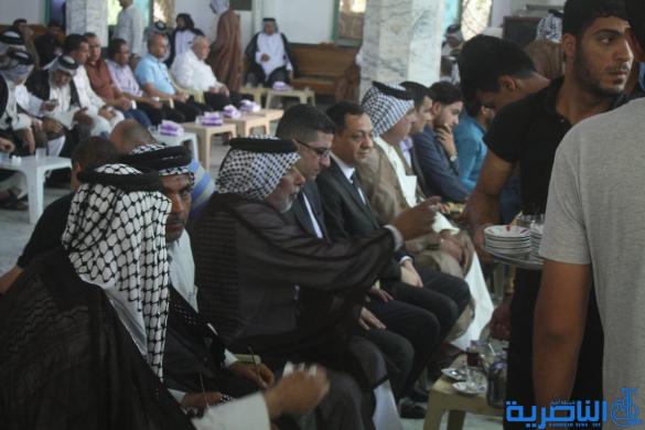 بالصور:مجلس العزاء الذي اقيم على روح الفقيد السيد قاسم السيد هجر في الناصرية