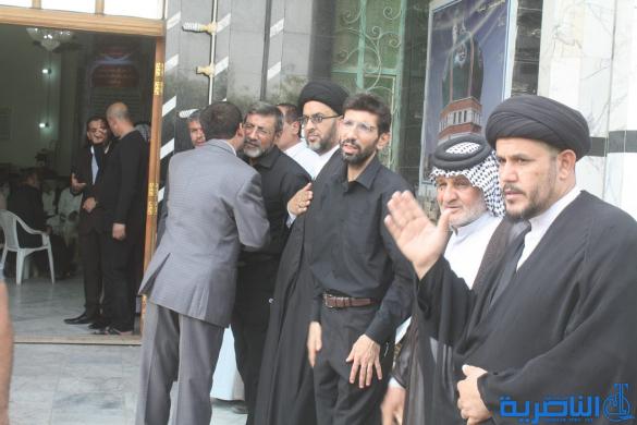 بالصور:مجلس العزاء الذي اقيم على روح الفقيد السيد قاسم السيد هجر في الناصرية