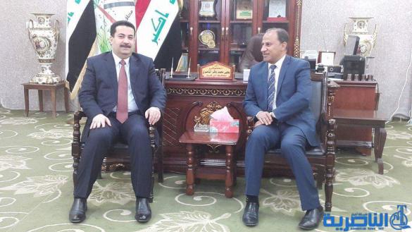 وزير الصناعة يفتتح محطة لتوليد الكهرباء في شركة اور بمدينة الناصرية - تقرير مصور - 