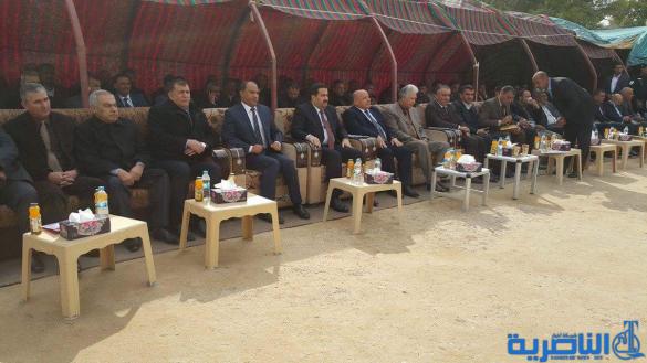 وزير الصناعة يفتتح محطة لتوليد الكهرباء في شركة اور بمدينة الناصرية - تقرير مصور - 