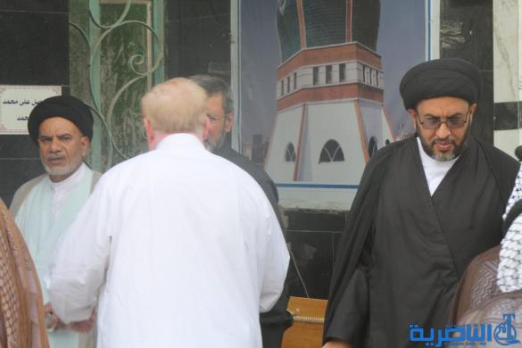 بالصور:مجلس العزاء الذي اقيم على روح الفقيد السيد قاسم السيد هجر في الناصرية