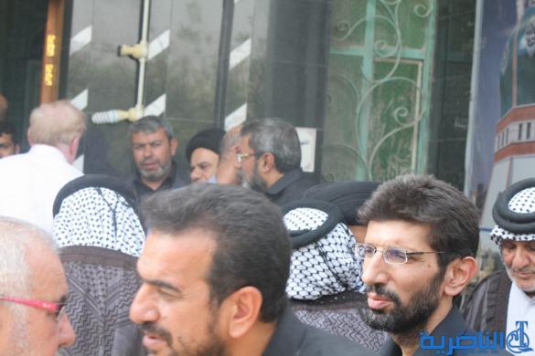 بالصور:مجلس العزاء الذي اقيم على روح الفقيد السيد قاسم السيد هجر في الناصرية