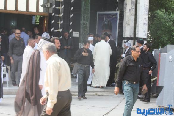 بالصور:مجلس العزاء الذي اقيم على روح الفقيد السيد قاسم السيد هجر في الناصرية