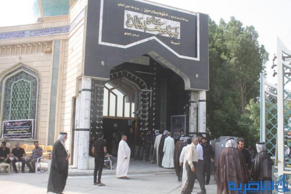 بالصور:مجلس العزاء الذي اقيم على روح الفقيد السيد قاسم السيد هجر في الناصرية