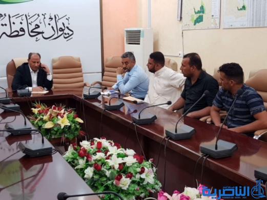 بالوثيقة :محافظ ذي قار يلغي مساطحة سوق هرج ويبقي محلاته القديمة