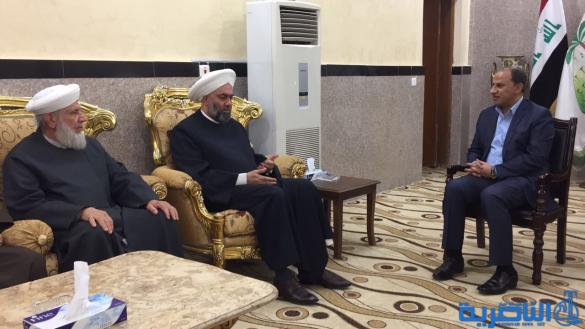 وفد جماعة علماء السنة لمحافظ ذي قار : الارهاب يحاول خلق فتنة في المحافظات الآمنة - تقرير مصور - 