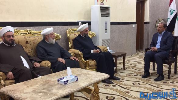 وفد جماعة علماء السنة لمحافظ ذي قار : الارهاب يحاول خلق فتنة في المحافظات الآمنة - تقرير مصور - 