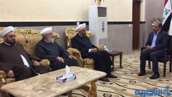 وفد جماعة علماء السنة لمحافظ ذي قار : الارهاب يحاول خلق فتنة في المحافظات الآمنة - تقرير مصور - 
