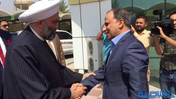 وفد جماعة علماء السنة لمحافظ ذي قار : الارهاب يحاول خلق فتنة في المحافظات الآمنة - تقرير مصور - 