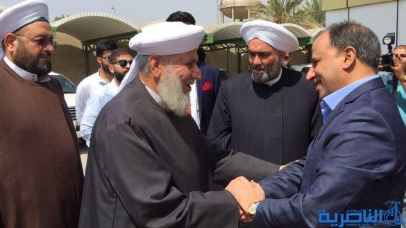 وفد جماعة علماء السنة لمحافظ ذي قار : الارهاب يحاول خلق فتنة في المحافظات الآمنة - تقرير مصور - 