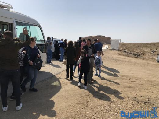 وفد مسيحي كبير يزور مدينة اور الاثرية في الناصرية - تقرير مصور-