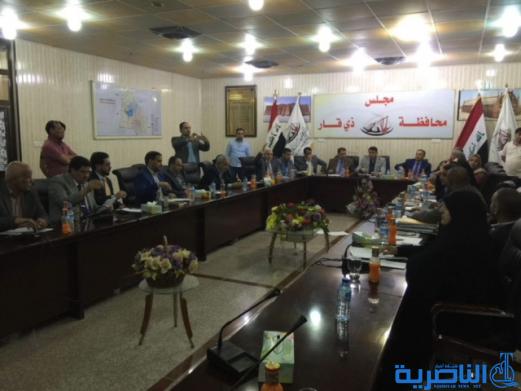 مجلس ذي قار يصوت بالاجماع على تثبيت العقود والاجراء ضمن حركة الملاك