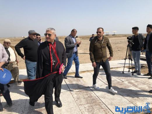 وفد مسيحي كبير يزور مدينة اور الاثرية في الناصرية - تقرير مصور-