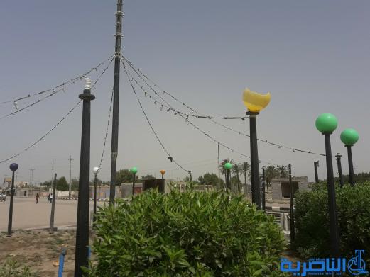 بالصور : اعمال تخريب تطال حدائق عامة في ناحية الطار