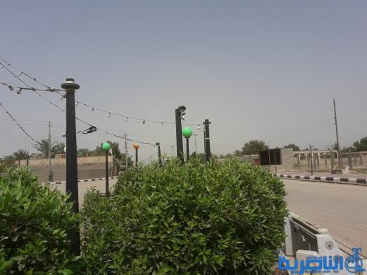 بالصور : اعمال تخريب تطال حدائق عامة في ناحية الطار
