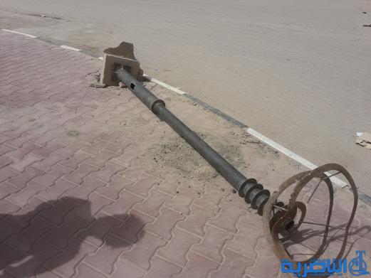 بالصور : اعمال تخريب تطال حدائق عامة في ناحية الطار