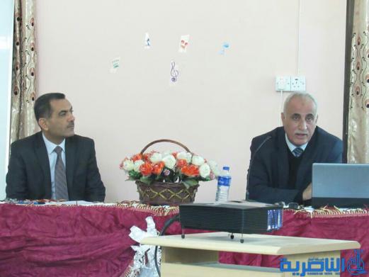 &quot;الادارة الضريبية في العراق بين مطالبتها المكلفين بتقدي القوائم المالية واعتمادها الضوابط الادارية في التحاسب الضريبي &quot; عنوان سمنار قدمه عميد الكلية التقنية في ذي قار