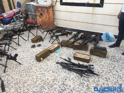 بعد اشتباك مسلح دام ساعة ،  ذي قار تعتقل مجموعة مسلحة قادمة من سورية