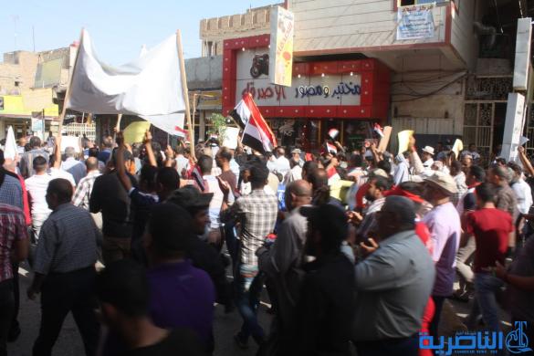 المئات يتظاهرون اليوم في ذي قار للمطالبة بإلغاء 