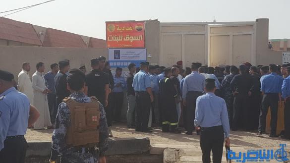 بالصور:منتسبو شرطة سوق الشيوخ يدلون باصواتهم في الانتخابات البرلمانية