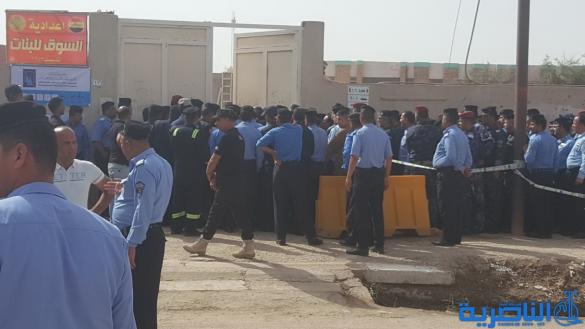 بالصور:منتسبو شرطة سوق الشيوخ يدلون باصواتهم في الانتخابات البرلمانية