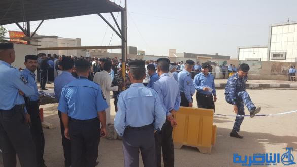 بالصور:منتسبو شرطة سوق الشيوخ يدلون باصواتهم في الانتخابات البرلمانية