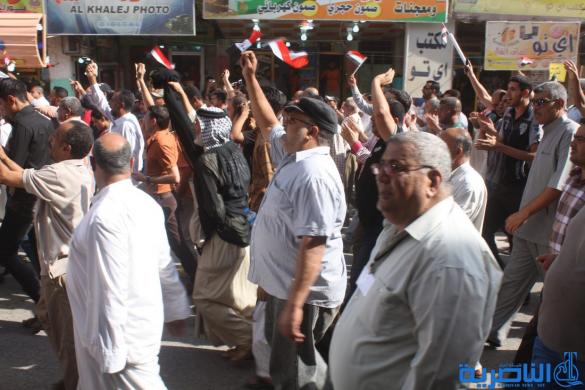 المئات يتظاهرون اليوم في ذي قار للمطالبة بإلغاء 