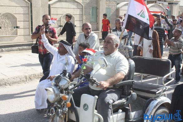 المئات يتظاهرون اليوم في ذي قار للمطالبة بإلغاء 