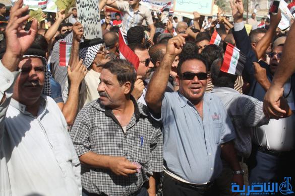 المئات يتظاهرون اليوم في ذي قار للمطالبة بإلغاء