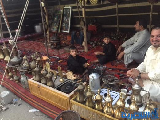 بالصور : الناصرية تتشح بالسواد في عزاء سيد الشهداء