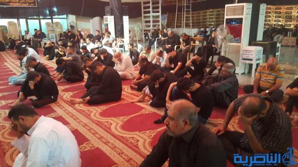 بالصور:احياء ذكرى العاشر من المحرم في مسجد الشيخ عباس الكبير