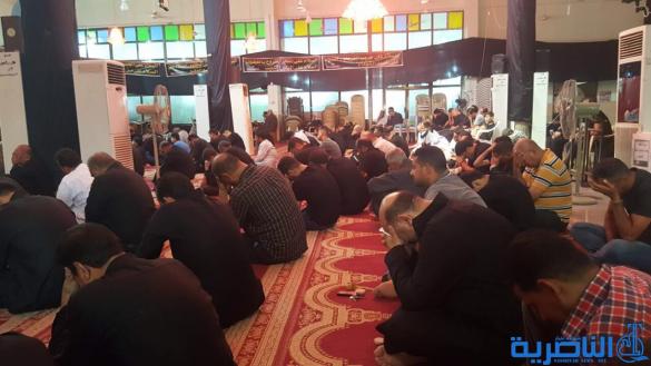 بالصور:احياء ذكرى العاشر من المحرم في مسجد الشيخ عباس الكبير