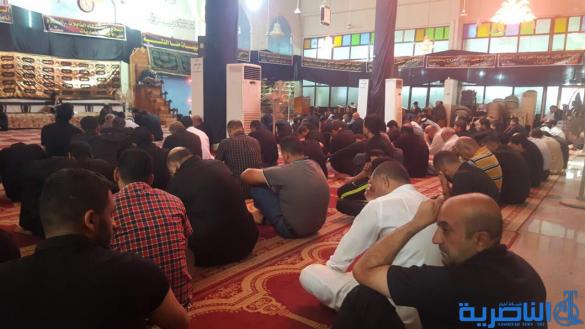 بالصور:احياء ذكرى العاشر من المحرم في مسجد الشيخ عباس الكبير