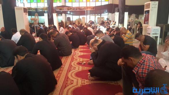 بالصور:احياء ذكرى العاشر من المحرم في مسجد الشيخ عباس الكبير