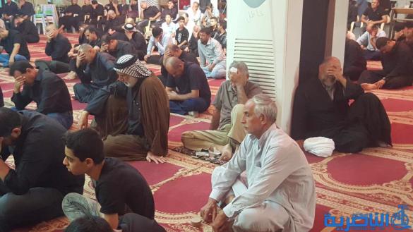 بالصور:احياء ذكرى العاشر من المحرم في مسجد الشيخ عباس الكبير