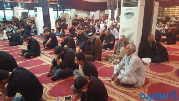 بالصور:احياء ذكرى العاشر من المحرم في مسجد الشيخ عباس الكبير