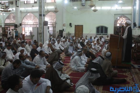 صلاة الجمعة في مدينة الناصرية - تقرير صوتي مصور - 