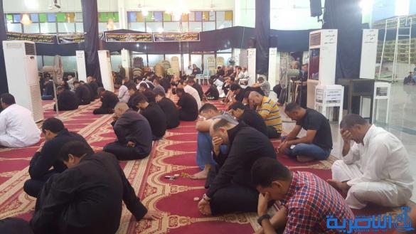 بالصور:احياء ذكرى العاشر من المحرم في مسجد الشيخ عباس الكبير
