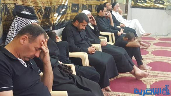 بالصور:احياء ذكرى العاشر من المحرم في مسجد الشيخ عباس الكبير