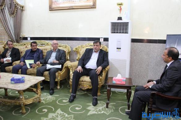 تقرير مصور عن زيارة وزير السياحة والاثار الى ذي قار ولقاء محافظها
