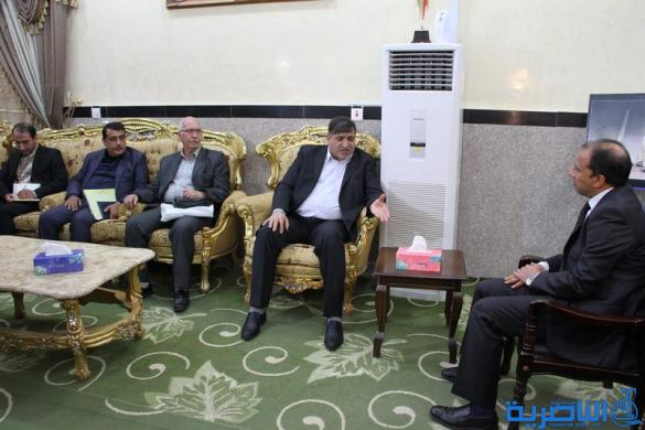 تقرير مصور عن زيارة وزير السياحة والاثار الى ذي قار ولقاء محافظها
