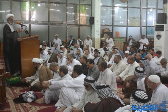 صلاة الجمعة في مدينة الناصرية - تقرير صوتي مصور - 