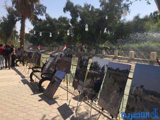 افتتاح معرض الزهور الثالث في الناصرية بالتزامن مع اعياد الربيع - تقرير مصور -