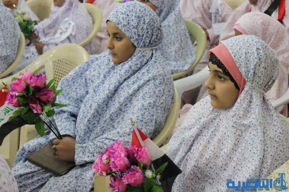 جمعية التضامن تحتفي ببلوغ 70 فتاة من مبراتها بسن التكليف الشرعي -تقرير مصور-