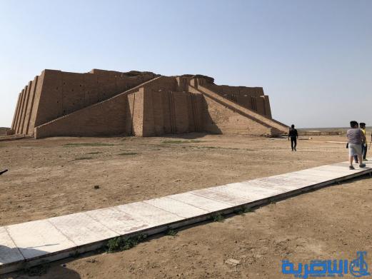 وفد مسيحي كبير يزور مدينة اور الاثرية في الناصرية - تقرير مصور-