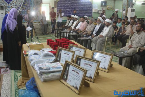 ذي قار :مدارس الامام الصادق تختتم دوراتها الصيفية بمشاركة الفي طالب - تقرير مصور-