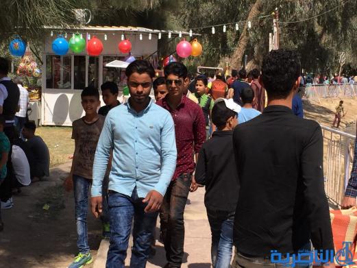 بالصور:مئات العوائل في الناصرية تحتفل بعيد النوروز
