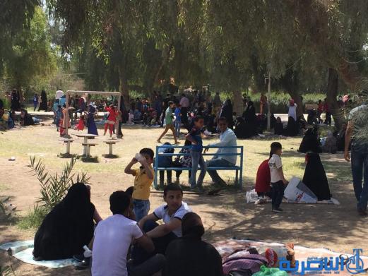 بالصور:مئات العوائل في الناصرية تحتفل بعيد النوروز