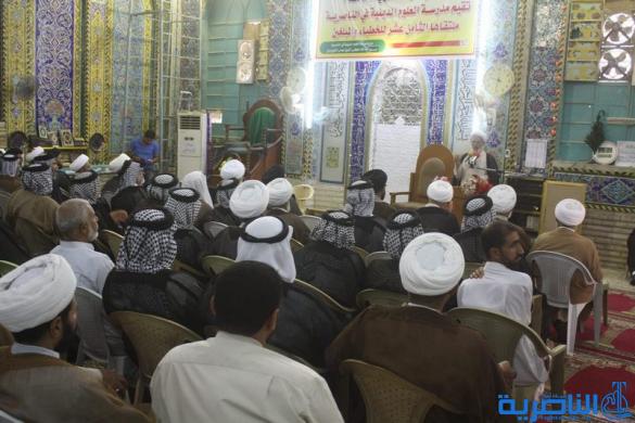 مدرسة العلوم الاسلامية في ذي قار تقيم الملتقى الـ18 للخطباء والمبلغين - تقرير مصور -