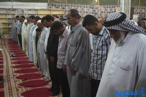 صلاة عيد الاضحى المبارك في مدينة الناصرية - تقرير صوتي مصور -